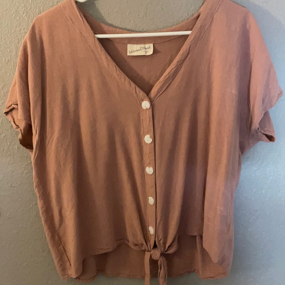 Pink Button down Shirt